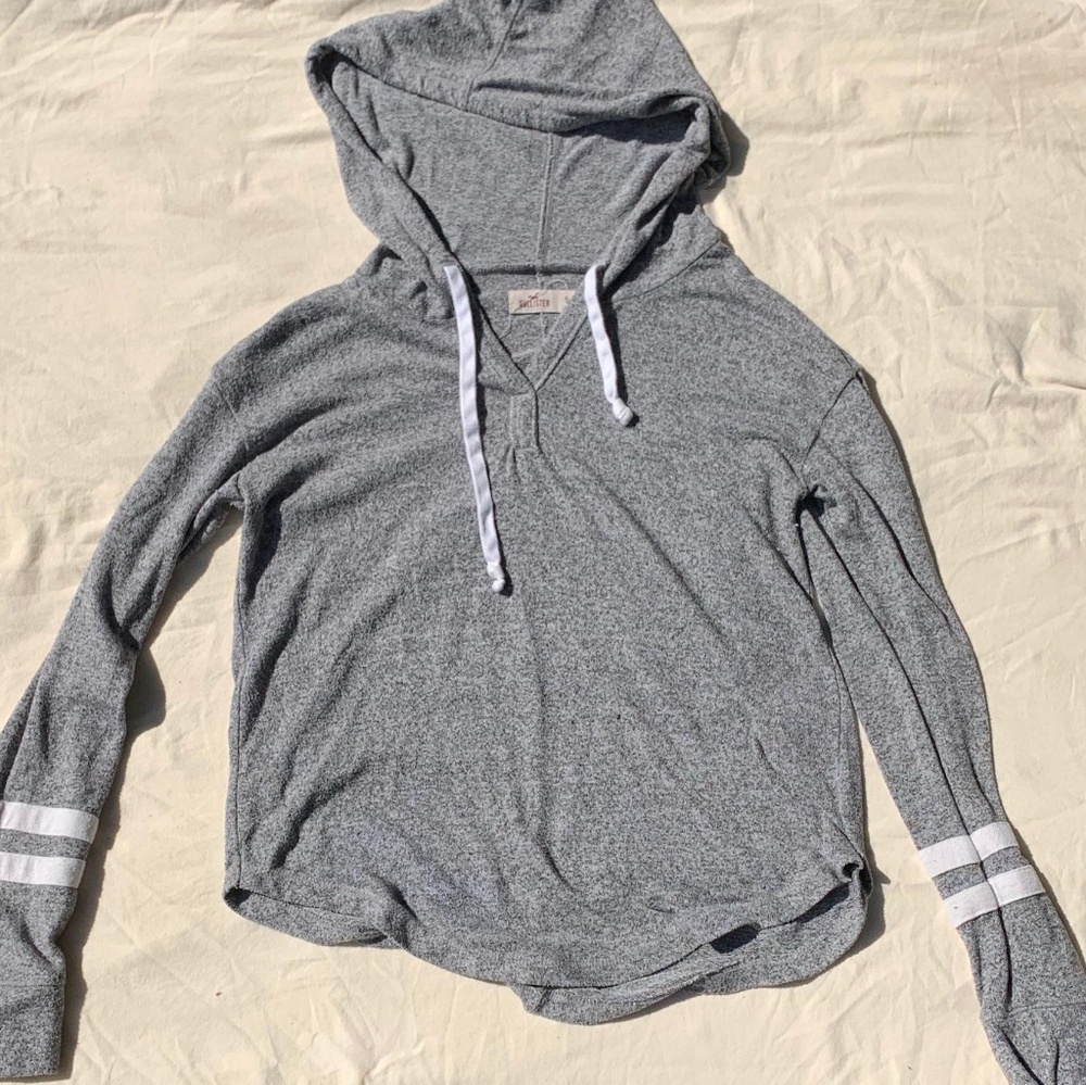Hollister super soft women's small gray hoodie
